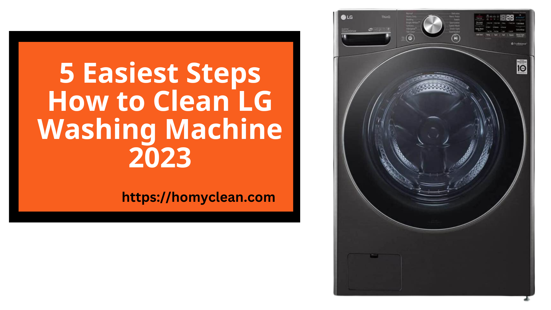 Clean LG Washing Machine