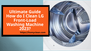Clean LG Front Load Washing Machine