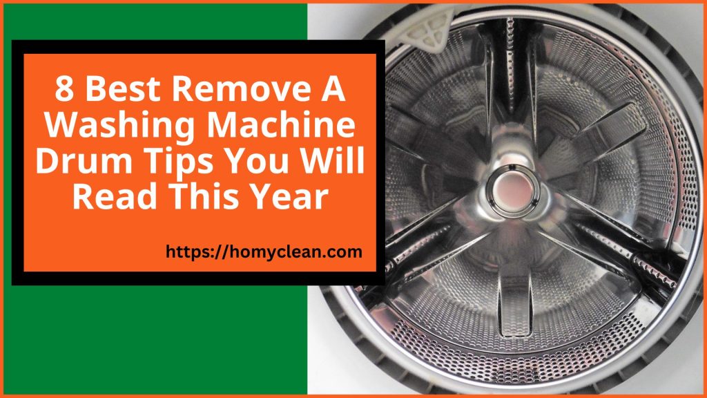 How To Remove A Washing Machine Drum ( 8 Hacks) 2024