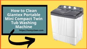Clean Giantex Portable Mini Compact Twin Tub Washing Machine