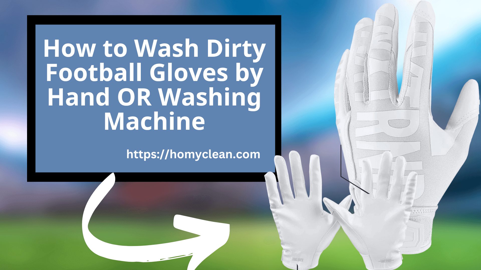 How to Wash Dirty Football Gloves By Hand and Washing Machine