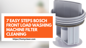 Bosch Front Load Washing Machine Filter Cleaning