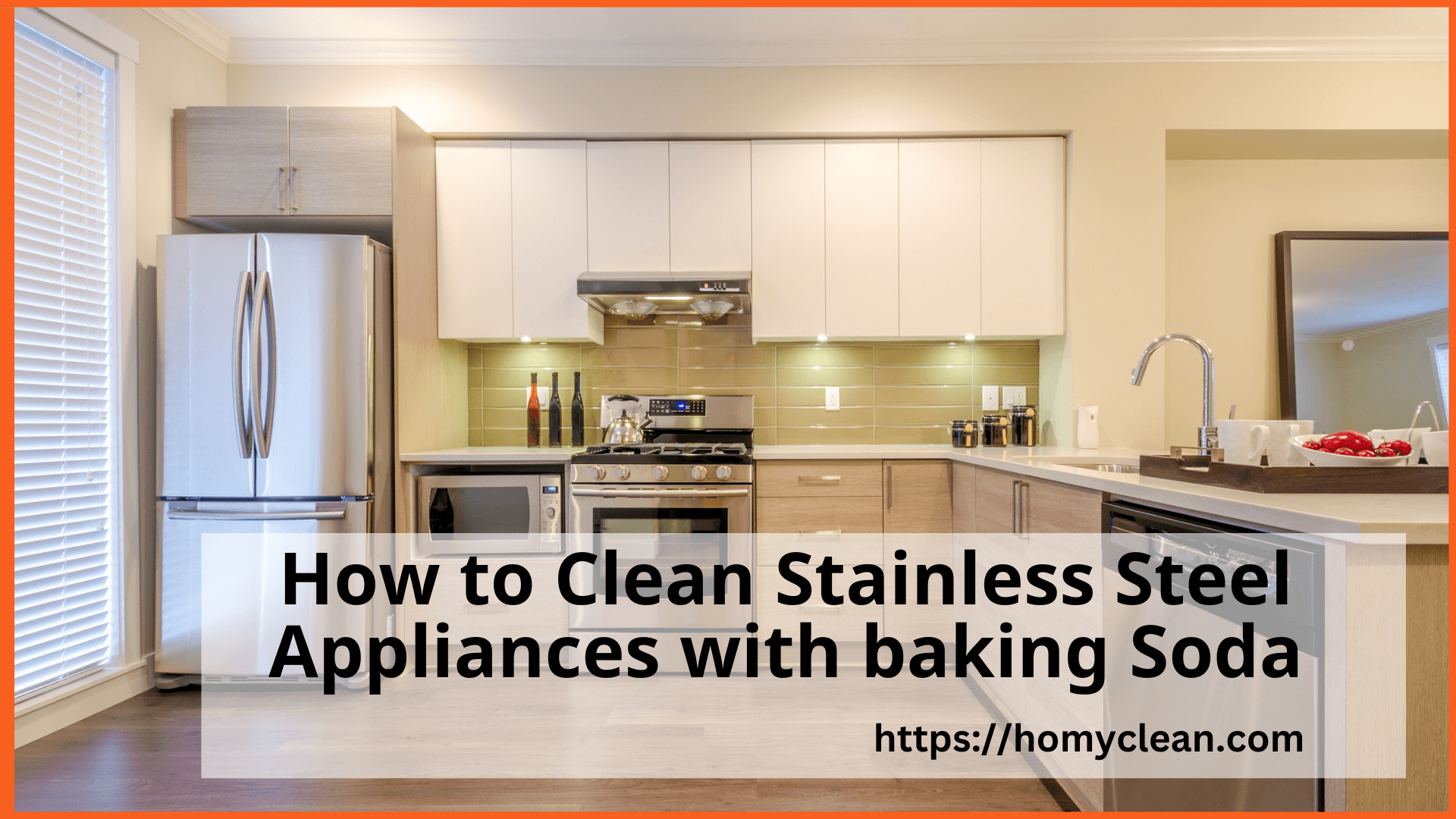 How to Clean Stainless Steel Appliances with Baking Soda