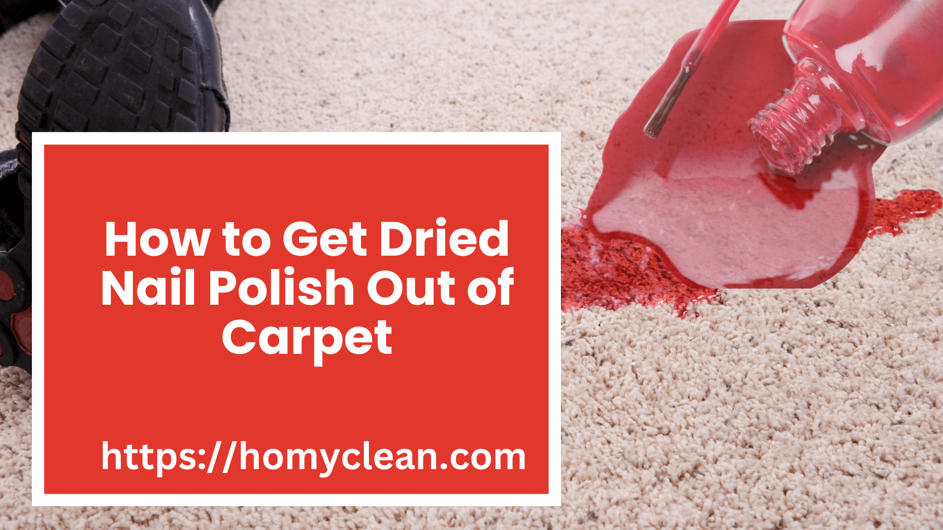 Dried Nail Polish Out Of Carpet
