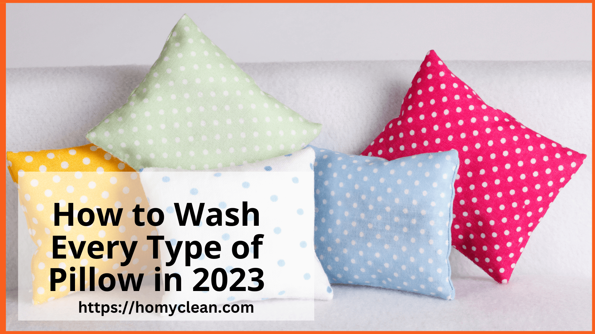 How to Wash Every Type of Pillow in 2024 | Say Goodbye