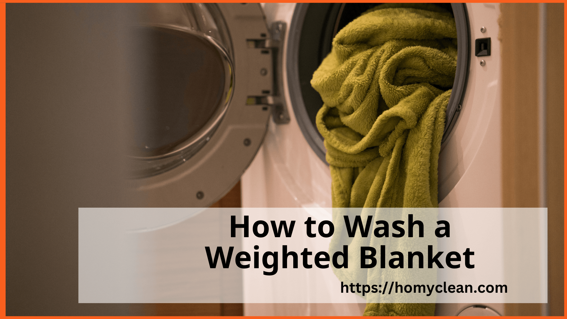 How to Wash a Weighted Blanket without Damaging It