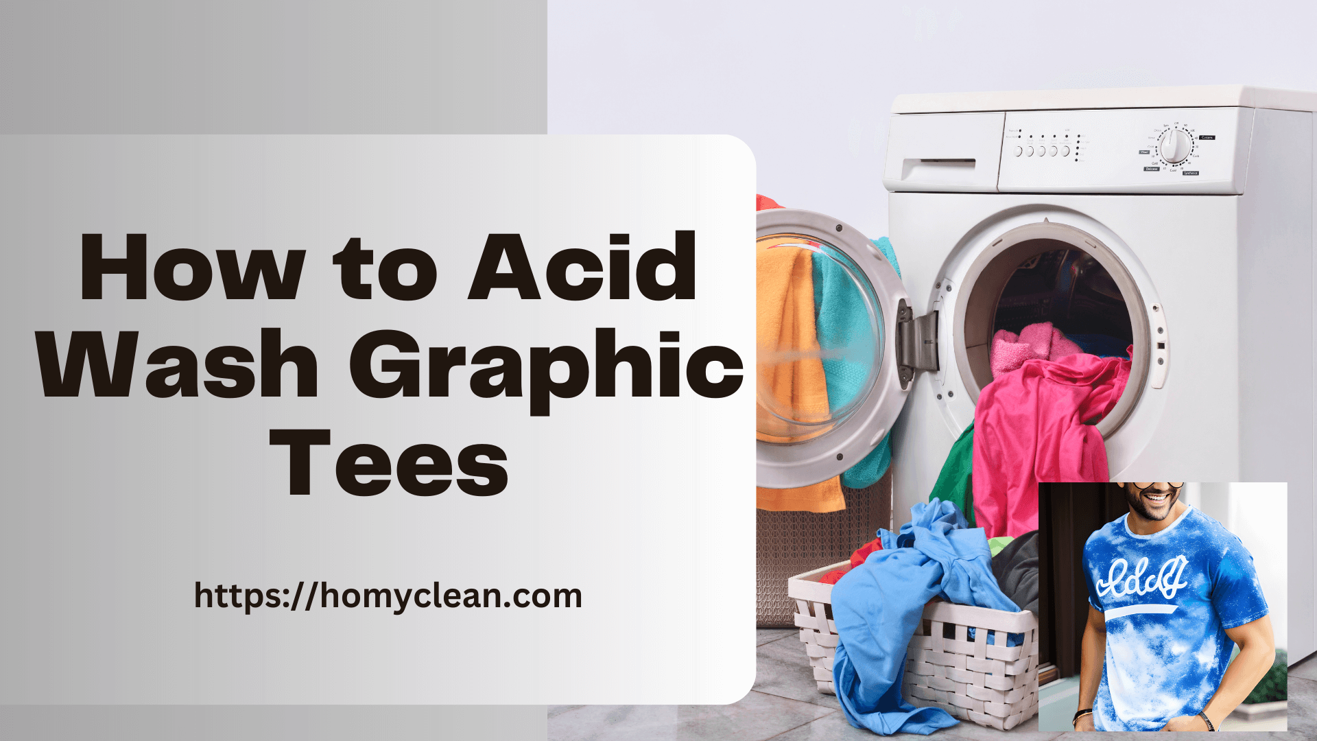 How to Acid Wash Graphic Tees: Keeping Them Fresh and Vibrant