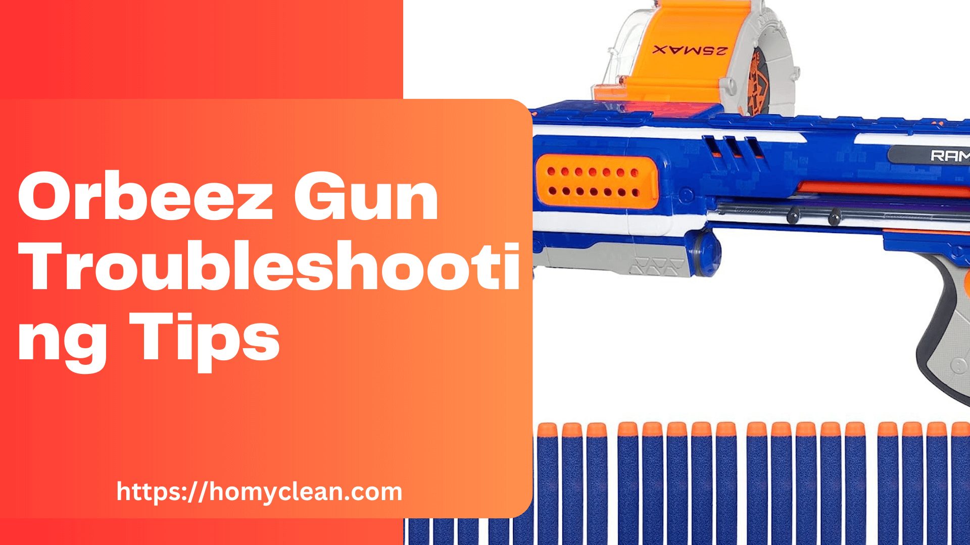 Orbeez Gun Troubleshooting