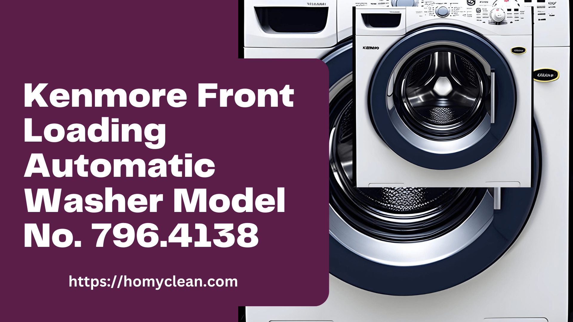 The Kenmore Front Loading Automatic Washer Model No. 796.4138 fails to start when the button is pushed