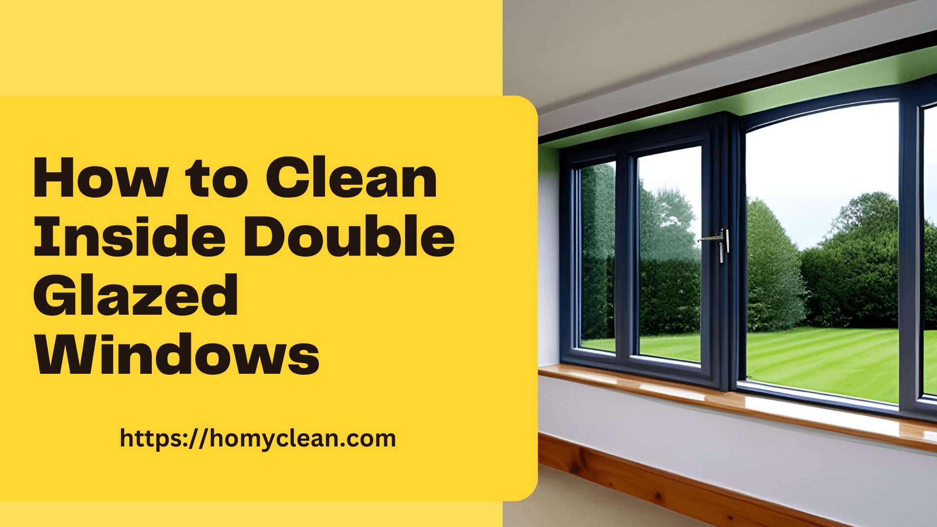 How to Clean Inside Double Glazed Windows [A Comprehensive Guide]