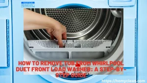 How to Remove Tub from Whirlpool Duet Front Load Washer