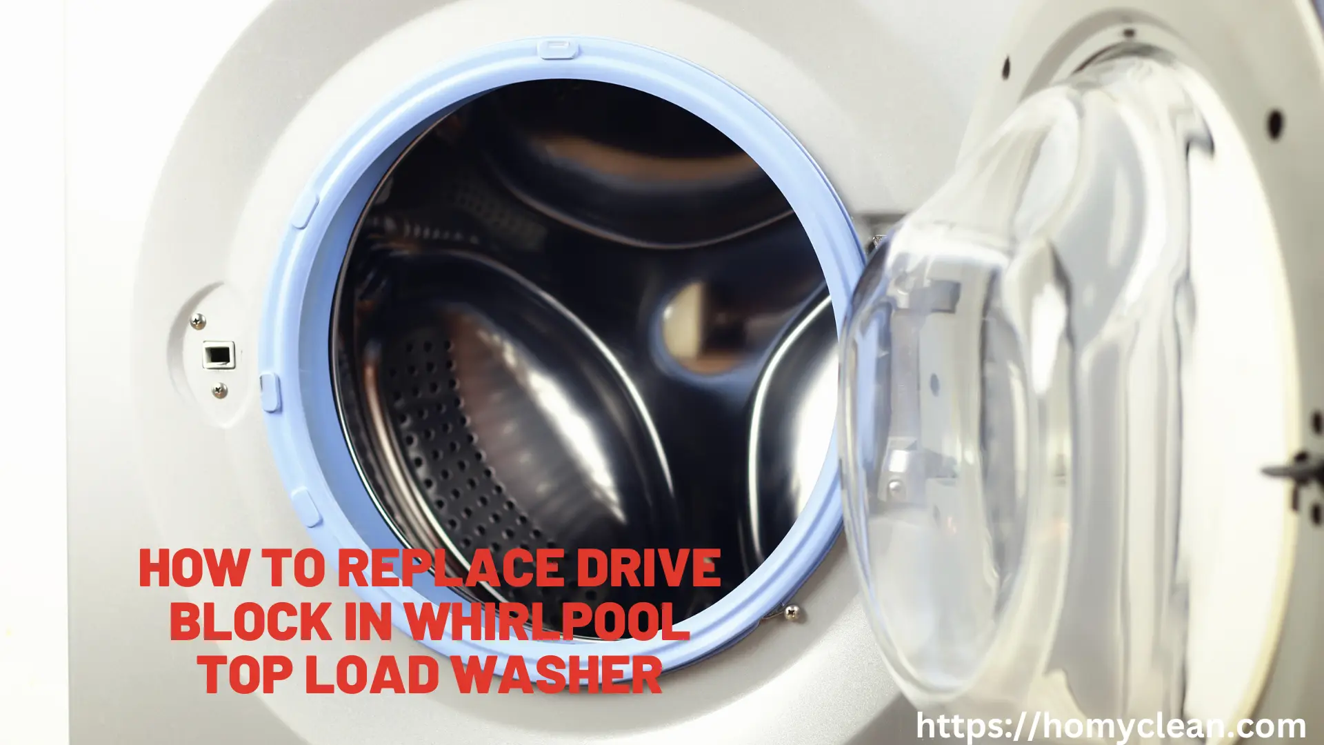 How to Replace Drive Block in Whirlpool Top Load Washer