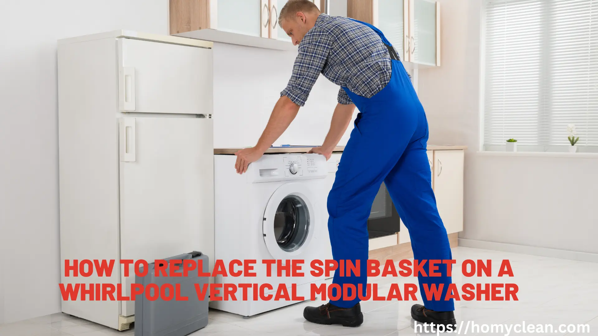 How to Replace the Spin Basket on a Whirlpool Vertical Modular Washer