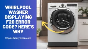 Whirlpool Washer Displaying F20 Error Code