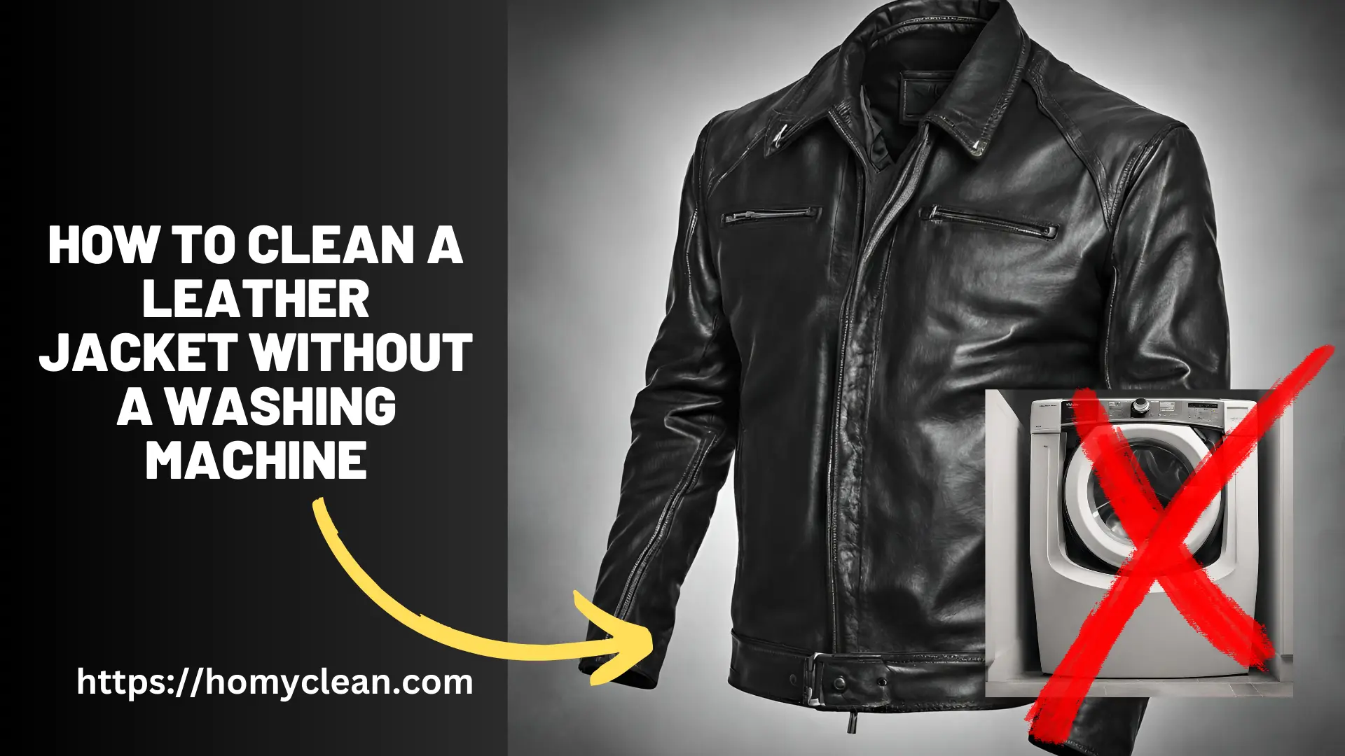 How to Clean a Leather Jacket Without a Washing Machine