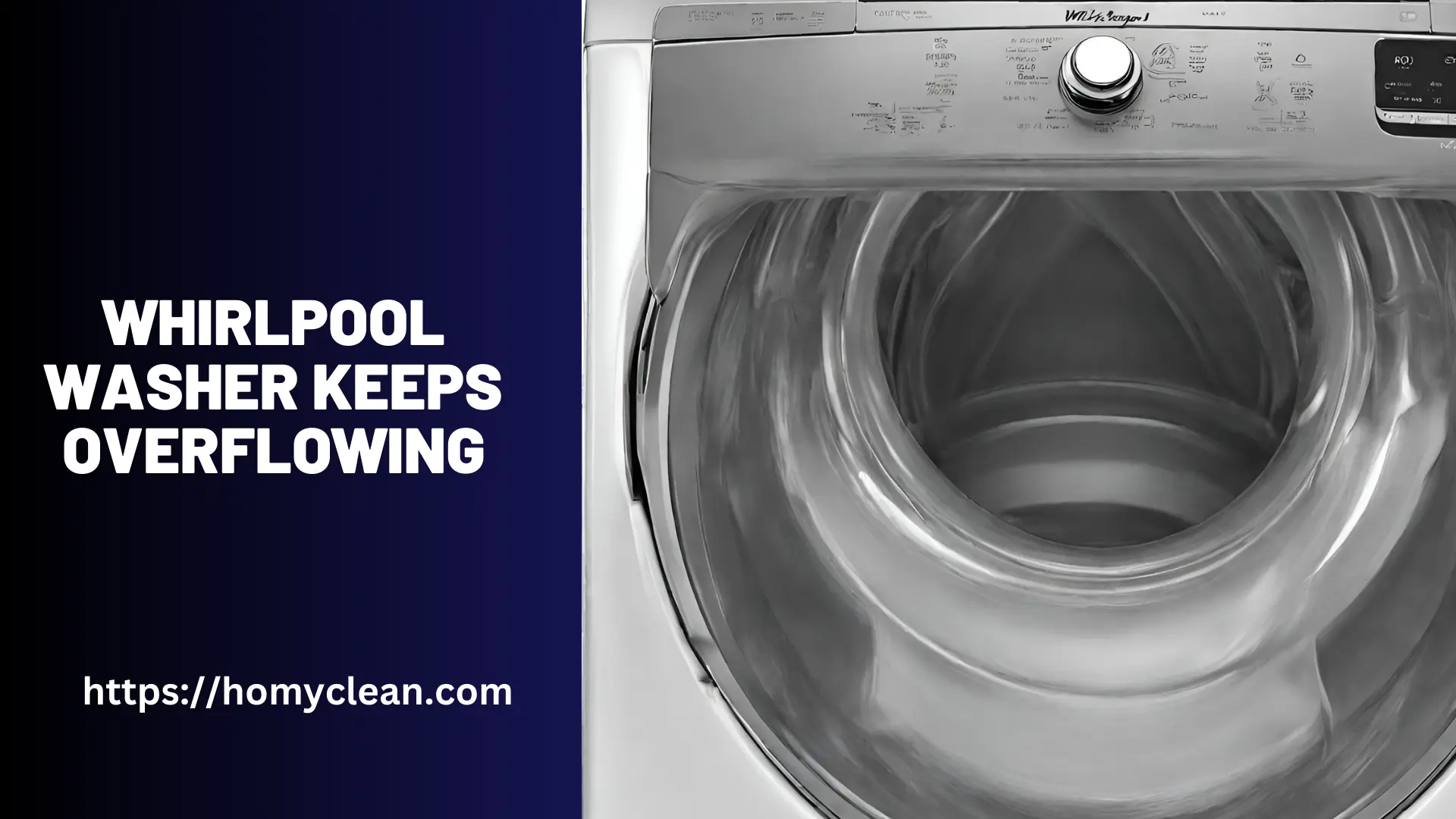 Whirlpool Washer Keeps Overflowing – Fixing the Issue