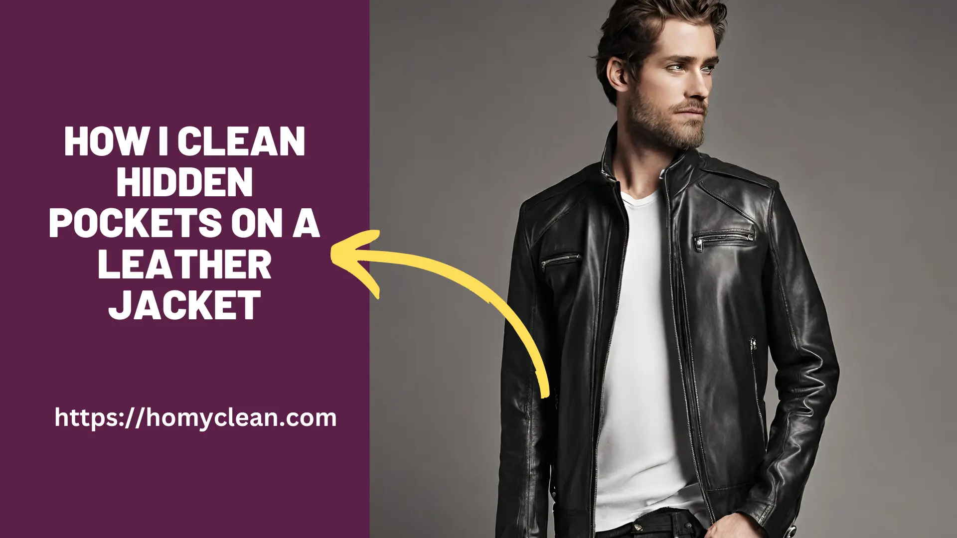 How I Clean Hidden Pockets On A Leather Jacket (6 Steps)