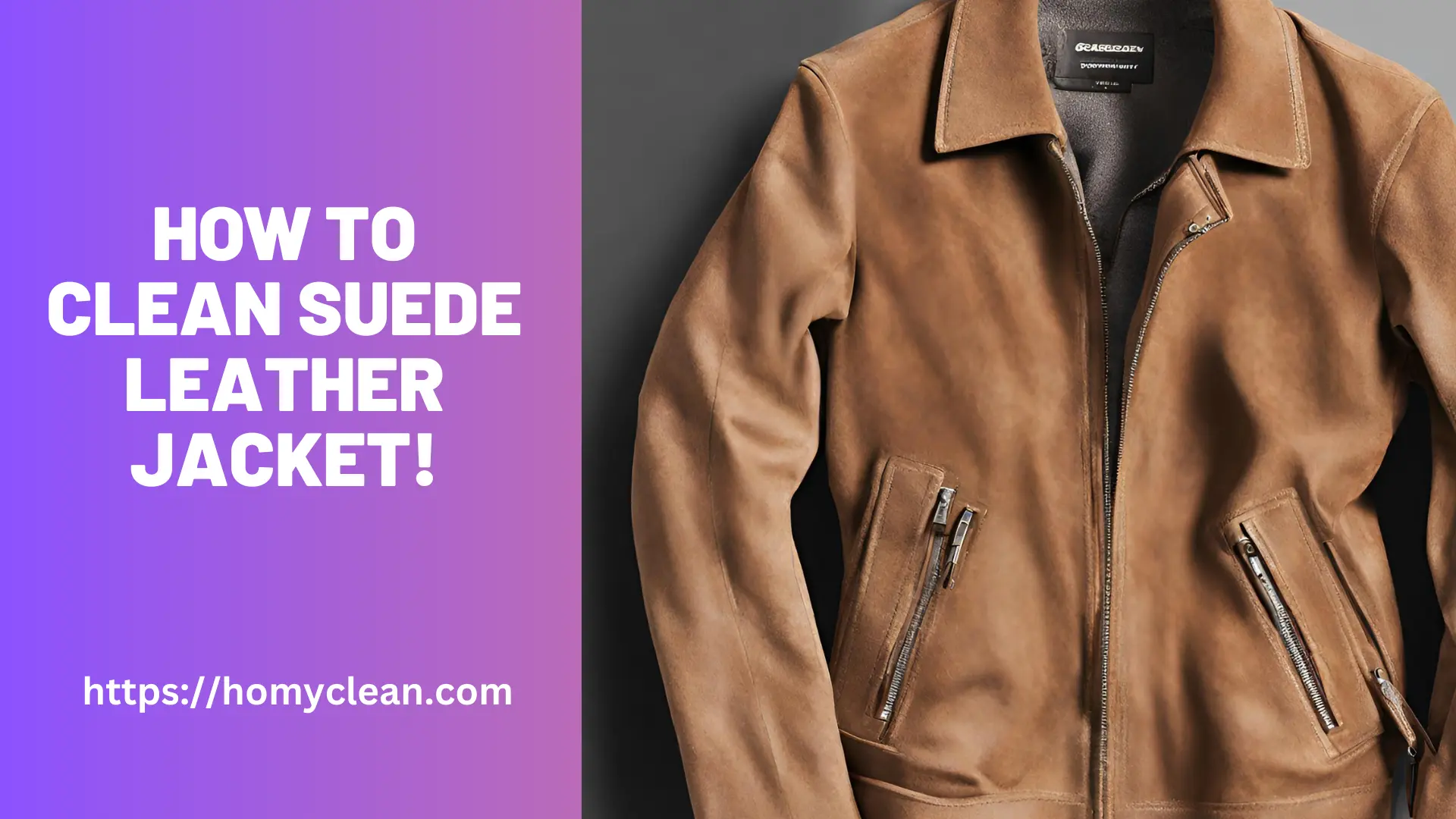 Clean Like a Boss: Easy Ways How to Clean Suede Leather Jacket