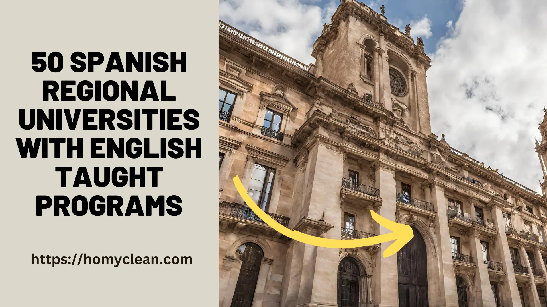 Spanish Regional Universities with English Taught Programs